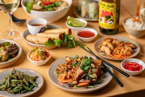 Meat-free Mondays. Serving a completely vegetarian + vegan menu every Monday. at Banh Banh in South East London