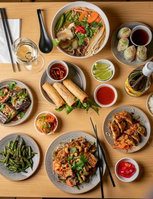 Meat-free Mondays. Serving a completely vegetarian + vegan menu every Monday. at Banh Banh in South East London