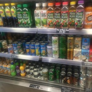 Large drinks selection at Hungry Buddha in Guildford