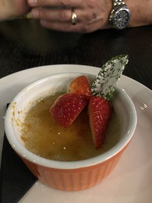 New item🤩… vegan crème brûlée   at Anna Marie's in Las Vegas