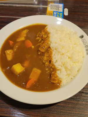Vegetable curry rice at Coco Ichibanya - Chuoku in Osaka