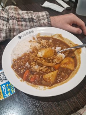 Vegan Vege Curry + Mushrooms at Coco Ichibanya - Chuoku in Osaka