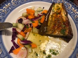 Eggplant at La Lluna in Valencia