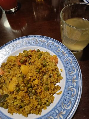 Paella at La Lluna in Valencia