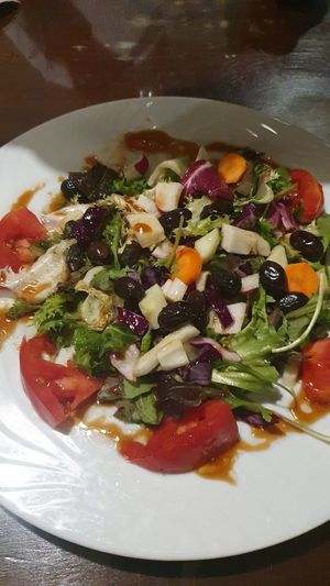 Ensalada Valenciana at La Lluna in Valencia