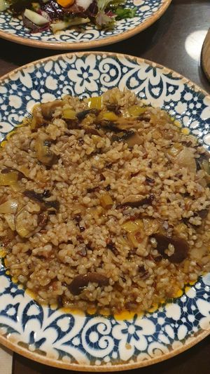 Arroz con setas at La Lluna in Valencia