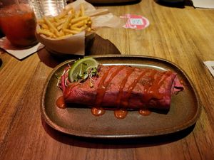Burrito Chimichurri at Enchilada in Bremen