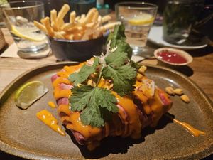 Burrito Chimichurri at Enchilada in Bremen