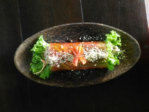 Wrap = delicious at Cacao Flow in Jimbaran