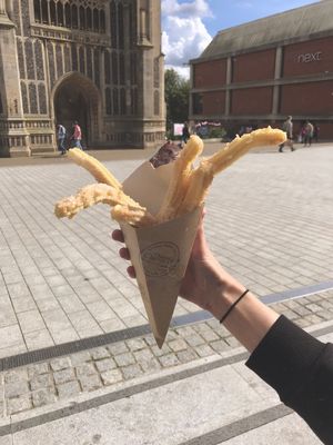 Churros at Churros for the People in Norwich