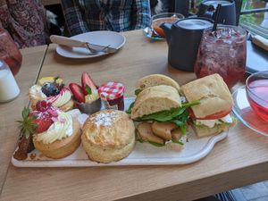 Vegan afternoon tea at Birdhouse in Sheffield