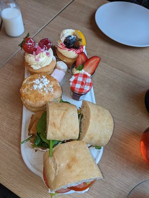 Vegan afternoon tea at Birdhouse in Sheffield