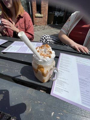 Biscoff milkshake   at Birdhouse in Sheffield