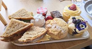 Vegan afternoon tea at Birdhouse in Sheffield