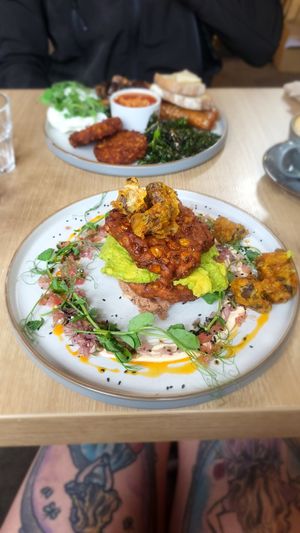 Vg Corn Fritters at Birdhouse in Sheffield