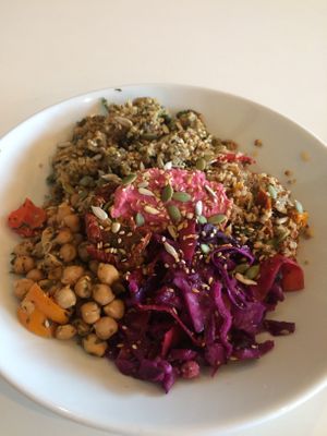 Buddha bowl at Birdhouse in Sheffield
