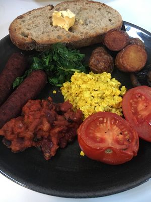  Vegan full English  at Birdhouse in Sheffield