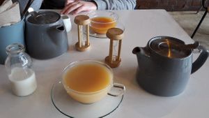 fancy teas at Birdhouse in Sheffield