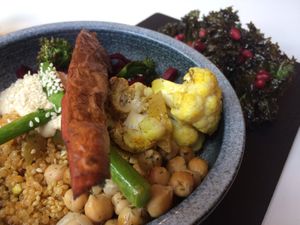 Buddha bowl - now a set choice, no mix&match at Birdhouse in Sheffield