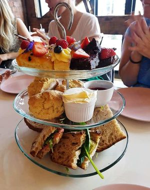 Vegan afternoon tea at Birdhouse in Sheffield