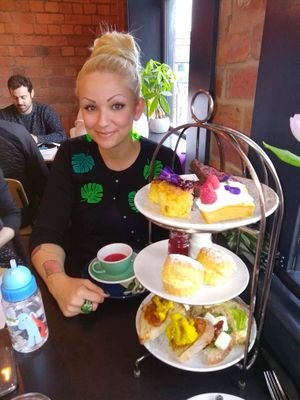 Delicious vegan afternoon tea at Birdhouse in Sheffield