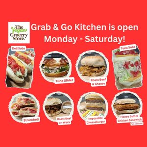  at The Vegan Grocery Store in North Tonawanda