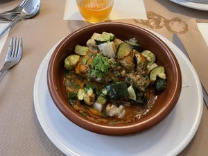 Vegan lasagna   at Les Maduixes in Valencia