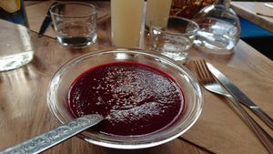 Soup at ChaCha in Nantes