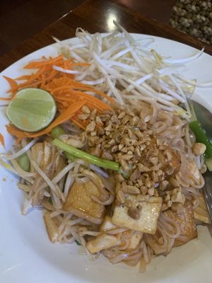 Vegan pad Thai  at My Thai Kitchen in Roseville