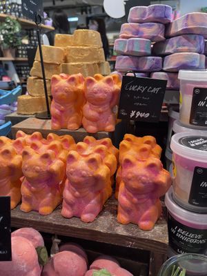   at LUSH - Shibuya Crossing in Tokyo