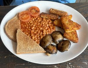 Vegan Breakfast   at Mojo's Music Cafe in Scarborough