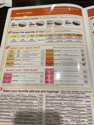   at CoCo Ichibanya - Nishku in Osaka