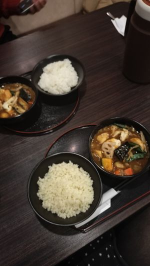 Soup curry at CoCo Ichibanya - Nishku in Osaka