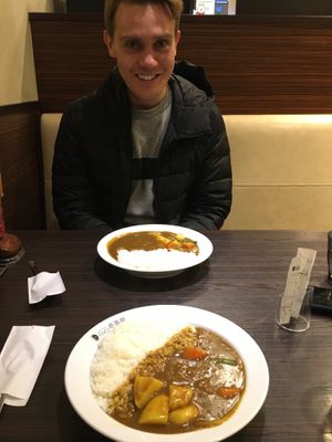 Veggie curry at CoCo Ichibanya - Nishku in Osaka