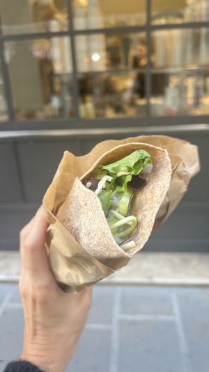 Vegan wrap   at Shake Cafe - Camillo Cavour in Florence