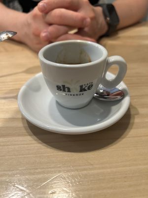 espresso  at Shake Cafe - Camillo Cavour in Florence