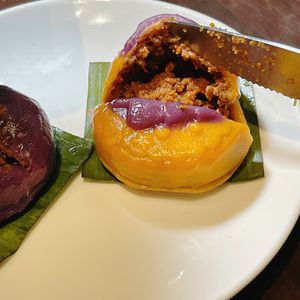 Lotus biscoff ang ku kueh- only available in 2021 xmas festive season!  at Kueh Ho Jiak 粿好吃 - Tanjong Pagar in Central Singapore