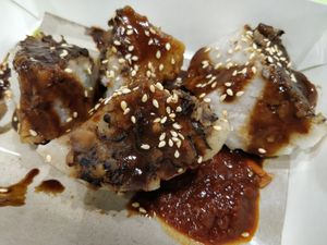 Vegan yam cake - very ho jiak 👍👍👍 at Kueh Ho Jiak 粿好吃 - Tanjong Pagar in Central Singapore