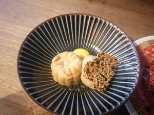 Moon cake at Jumon in Belfast