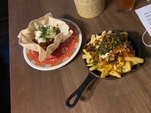 I can’t recommend these fries enough! These were “smalls” and honestly probably could’ve done us (ordered them as starters)  at Jumon in Belfast