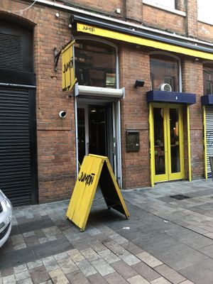 Outside   at Jumon in Belfast