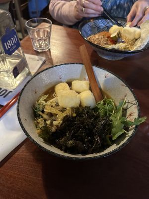 Ramen with added tofu   at Jumon in Belfast