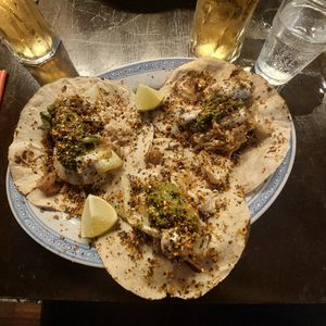 Mandu tacos at Jumon in Belfast