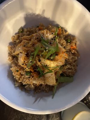 Vegan fried ricee  at Jumon in Belfast