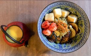 Jackfruit curry at Jumon in Belfast