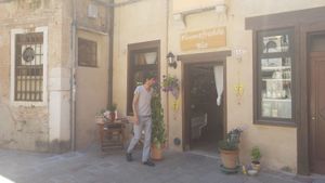 Restaurant Front at Fiumefreddo Bio in Venice