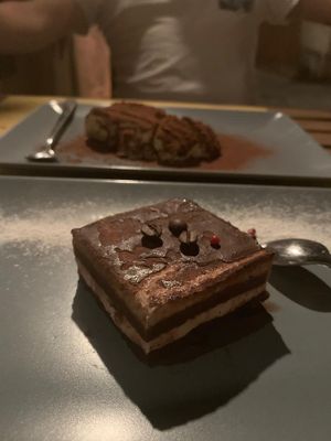 Tiramisu  at Fiumefreddo Bio in Venice