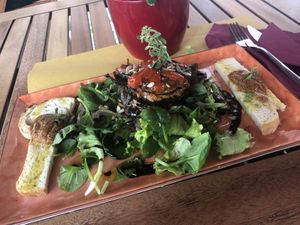 The dish started w P haha, don’t remember the name at Fiumefreddo Bio in Venice