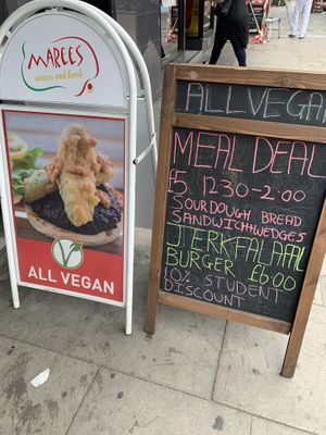 Meal deal at Marees Sauces and Food in London