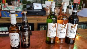 Vegan beer and wine at Grano in Manchester